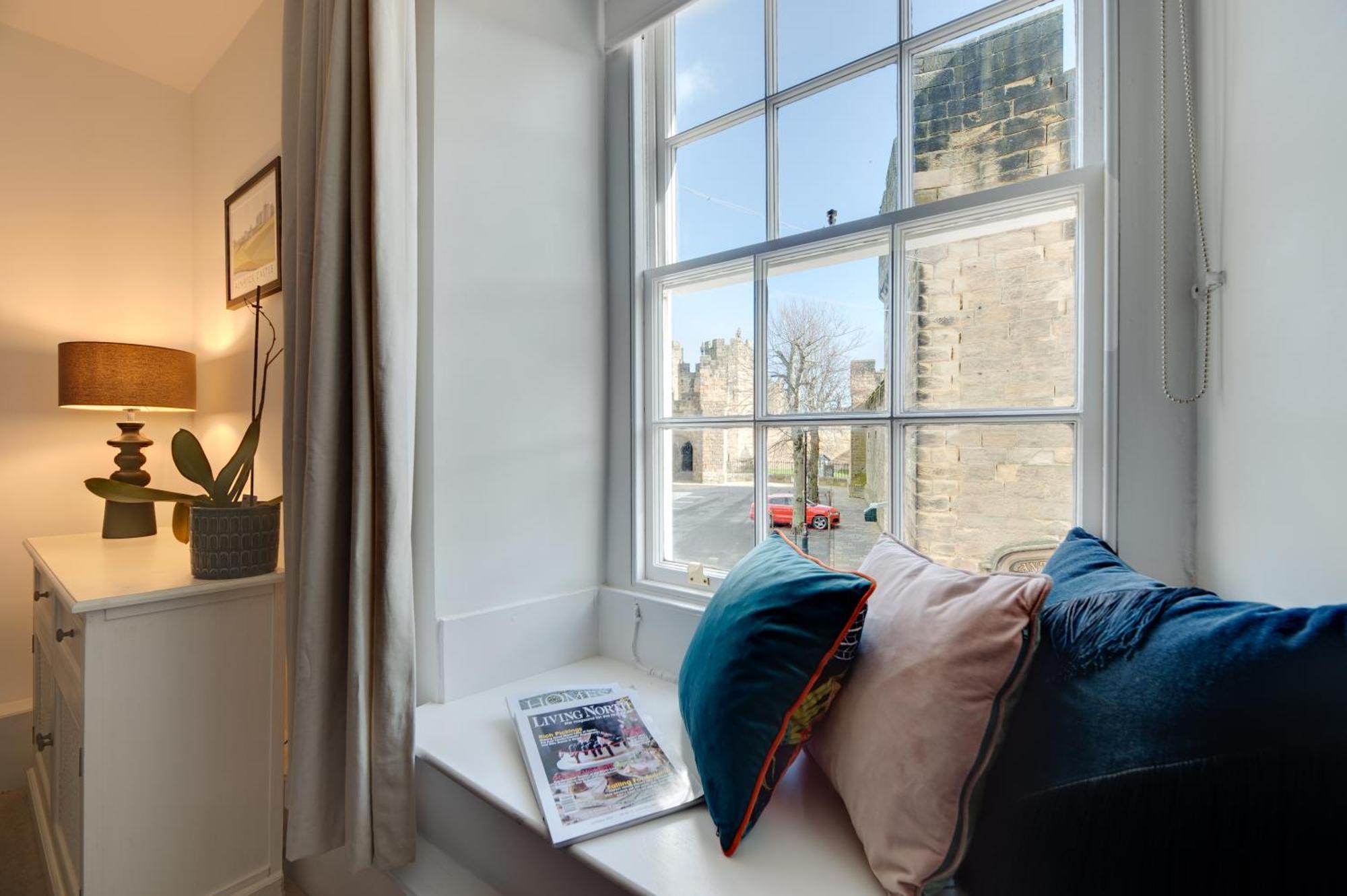Lionsgate View - Luxury Apartment Opposite Alnwick Castle Екстер'єр фото